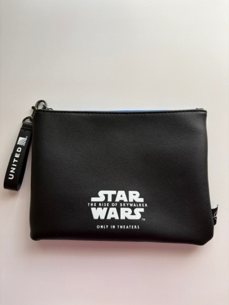 United Airlines Star Wards Travel Pouch Bag Only Travel Case